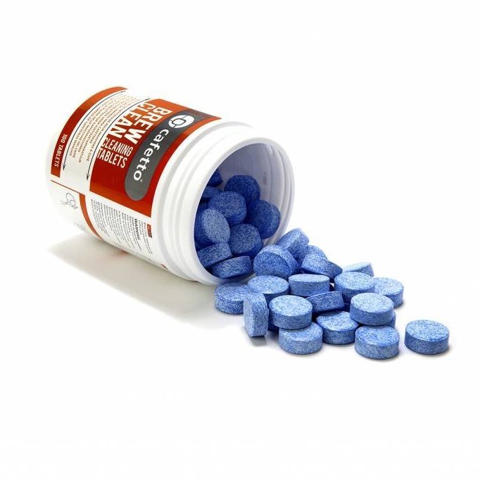 caf357brewcleantablets100unitsinjar.jpg Nýja Kaffibrennslan ehf