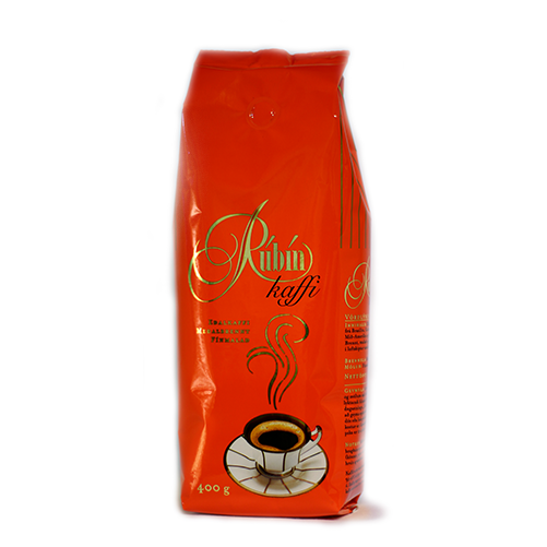 Rúbín kaffi Rauður 400gr
Vörunúmer: KBR-12502  
Ljúffeng blanda valin úr hágæðabaunum frá Suður-Ameríku og Mið Ameríku.
Þessi blanda er meðalristuð sem gefur meðalfyllt bragð með góðri sýrni sem skapar léttan og frísklegan kaffibolla.
Tré: Arabica
Ræktunarhæð: 1200-2000 m.