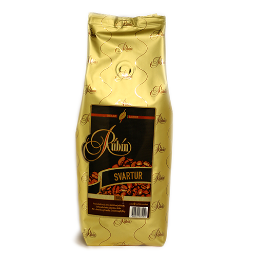 Rúbín Svartur baunir 500gr
Vörunúmer: KBR-11686 
Eðalkaffi valið úr hágæðabaunum frá Mið- og Suður-Ameríku og Afríku .
 Þessi blanda er ristuð yfir meðallag og er bragðmikil og fyllt. Fyrir þá sem vilja kröftugan kaffibolla.
Tré: Arabica
Ræktunarhæð: 1200 -2000 m.